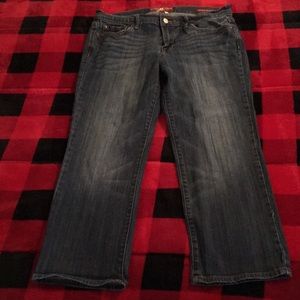 Lucky brand crop jeans